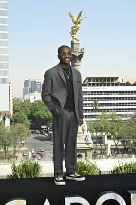 Sinners photocall at Angel of Independence Featuring: Miles Caton Where: Mexico City, Mexico When: 30 Mar 2025 Credit: Carlos Tischler EyePix INSTARimages EDITORIAL USE ONLY. NOT FOR USE BY NEWSPAPERS BASED IN THE UK. Copyright: xx instar54634684