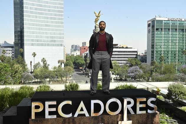 Sinners photocall at Angel of Independence Featuring: Michael B. Jordan Where: Mexico City, Mexico When: 30 Mar 2025 Credit: Carlos Tischler EyePix INSTARimages EDITORIAL USE ONLY. NOT FOR USE BY NEWSPAPERS BASED IN THE UK. Copyright: xx instar54634697