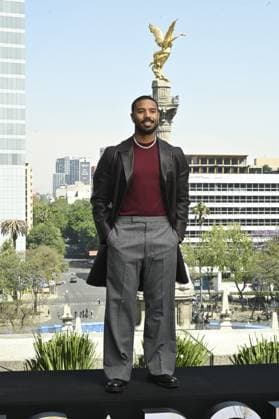 Sinners photocall at Angel of Independence Featuring: Michael B. Jordan Where: Mexico City, Mexico When: 30 Mar 2025 Credit: Carlos Tischler EyePix INSTARimages EDITORIAL USE ONLY. NOT FOR USE BY NEWSPAPERS BASED IN THE UK. Copyright: xx instar54634699