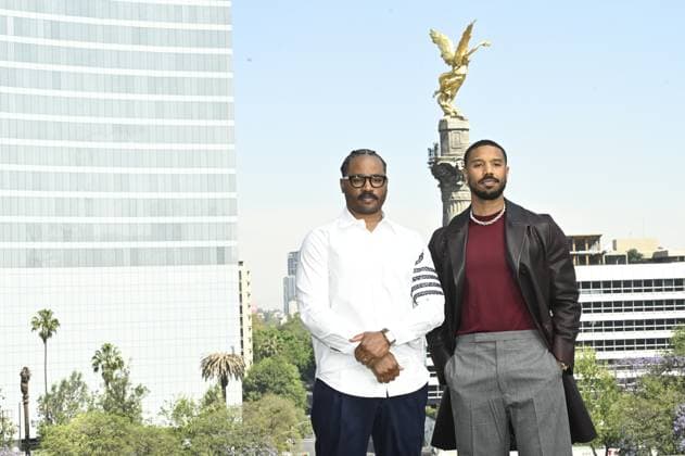 Sinners photocall at Angel of Independence Featuring: Michael B. Jordan, Ryan Coogler Where: Mexico City, Mexico When: 30 Mar 2025 Credit: Carlos Tischler EyePix INSTARimages EDITORIAL USE ONLY. NOT FOR USE BY NEWSPAPERS BASED IN THE UK. Copyright: xx instar54634704