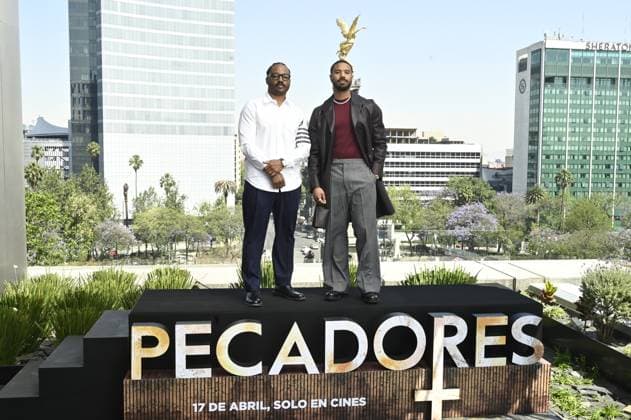 Sinners photocall at Angel of Independence Featuring: Michael B. Jordan, Ryan Coogler Where: Mexico City, Mexico When: 30 Mar 2025 Credit: Carlos Tischler EyePix INSTARimages EDITORIAL USE ONLY. NOT FOR USE BY NEWSPAPERS BASED IN THE UK. Copyright: xx instar54634706