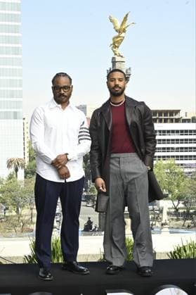 Sinners photocall at Angel of Independence Featuring: Michael B. Jordan, Ryan Coogler Where: Mexico City, Mexico When: 30 Mar 2025 Credit: Carlos Tischler EyePix INSTARimages EDITORIAL USE ONLY. NOT FOR USE BY NEWSPAPERS BASED IN THE UK. Copyright: xx instar54634707
