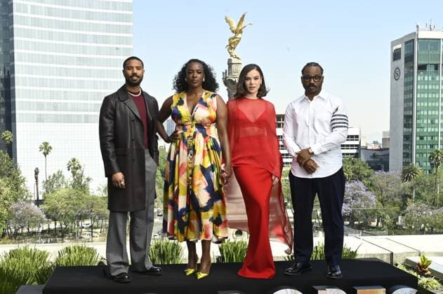 Sinners photocall at Angel of Independence Featuring: Michael B. Jordan, Ryan Coogler, Hailee Steinfeld, Wunmi Mosaku Where: Mexico City, Mexico When: 30 Mar 2025 Credit: Carlos Tischler EyePix INSTARimages EDITORIAL USE ONLY. NOT FOR USE BY NEWSPAPERS BASED IN THE UK. Copyright: xx instar54634717