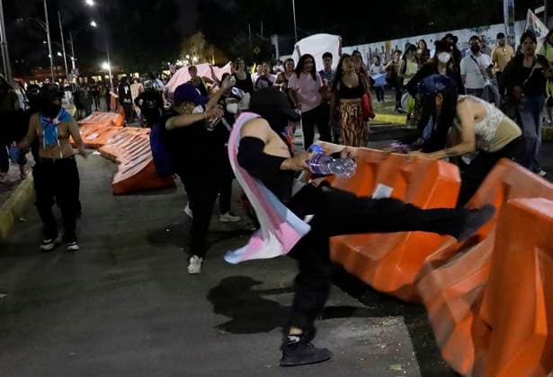 International Transgender Day Of Visibility Trans and non-binary activists hold direct action in the streets of Mexico City, Mexico, on March 31, 2025, against transphobia, racism, classism, misogyny, and transphobic hate crimes on the occasion of International Transgender Day of Visibility. Mexico City Mexico City Mexico  Copyright: xGerardoxVieyrax originalFilename: vieyra-notitle250331_npemu.jpg