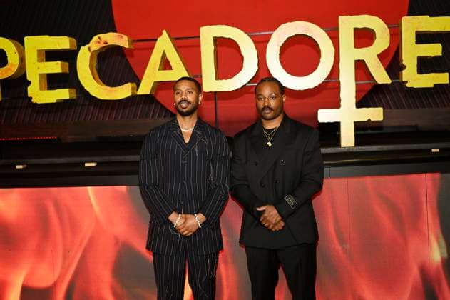 March 31, 2025, Mexico City, Ciudad de Mexico, Mexico: Michael B. Jordan and Ryan Coogler attend the red carpet for the movie Sinners at Plaza Universidad. on March 31, 2025 in Mexico City, Mexico. Mexico City Mexico - ZUMAe321 20250331_zea_e321_003 Copyright: xCarlosxTischlerx