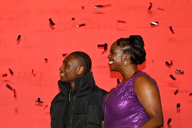 March 31, 2025, Mexico City, Ciudad de Mexico, Mexico: Miles Caton and Wunmi Mosaku attend the red carpet for the movie Sinners at Plaza Universidad. on March 31, 2025 in Mexico City, Mexico. Mexico City Mexico - ZUMAe321 20250331_zea_e321_097 Copyright: xCarlosxTischlerx