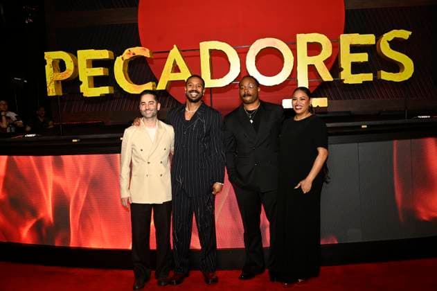 March 31, 2025, Mexico City, Ciudad de Mexico, Mexico: Michael B. Jordan and Ryan Coogler attend the red carpet for the movie Sinners at Plaza Universidad. on March 31, 2025 in Mexico City, Mexico. Mexico City Mexico - ZUMAe321 20250331_zea_e321_025 Copyright: xCarlosxTischlerx