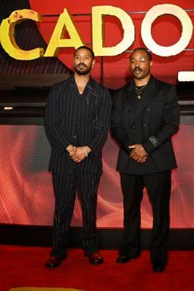 March 31, 2025, Mexico City, Ciudad de Mexico, Mexico: Michael B. Jordan and Ryan Coogler attend the red carpet for the movie Sinners at Plaza Universidad. on March 31, 2025 in Mexico City, Mexico. Mexico City Mexico - ZUMAe321 20250331_zea_e321_047 Copyright: xCarlosxTischlerx
