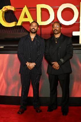 March 31, 2025, Mexico City, Ciudad de Mexico, Mexico: Michael B. Jordan and Ryan Coogler attend the red carpet for the movie Sinners at Plaza Universidad. on March 31, 2025 in Mexico City, Mexico. Mexico City Mexico - ZUMAe321 20250331_zea_e321_048 Copyright: xCarlosxTischlerx