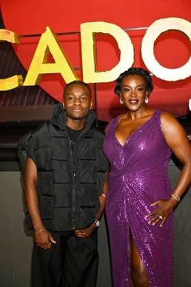 March 31, 2025, Mexico City, Ciudad de Mexico, Mexico: Miles Caton and Wunmi Mosaku attend the red carpet for the movie Sinners at Plaza Universidad. on March 31, 2025 in Mexico City, Mexico. Mexico City Mexico - ZUMAe321 20250331_zea_e321_062 Copyright: xCarlosxTischlerx