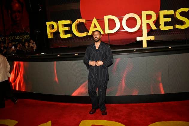 March 31, 2025, Mexico City, Ciudad de Mexico, Mexico: Actor Michael B. Jordan attends the red carpet for the movie Sinners at Plaza Universidad. on March 31, 2025 in Mexico City, Mexico. Mexico City Mexico - ZUMAe321 20250331_zea_e321_063 Copyright: xCarlosxTischlerx
