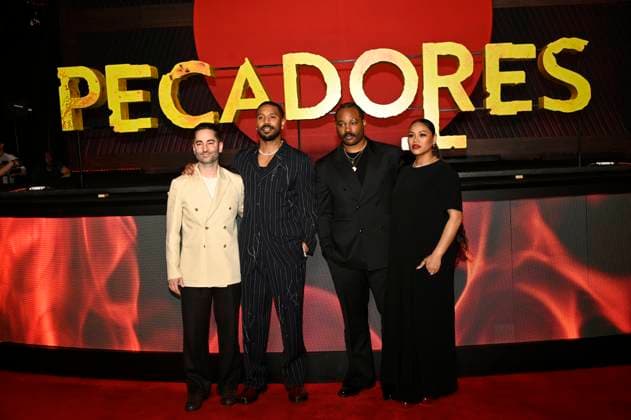 March 31, 2025, Mexico City, Ciudad de Mexico, Mexico: Michael B. Jordan and Ryan Coogler attend the red carpet for the movie Sinners at Plaza Universidad. on March 31, 2025 in Mexico City, Mexico. Mexico City Mexico - ZUMAe321 20250331_zea_e321_084 Copyright: xCarlosxTischlerx