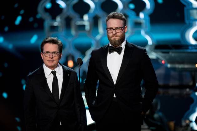 89th Academy Awards - Telecast Michael J. Fox and Seth Rogen present at The 89th Oscars¨ at the Dolby¨ Theatre in Hollywood, CA on Sunday, February 26, 2017. Hollywood CA USA Copyright: xCAP PLF AMPASx