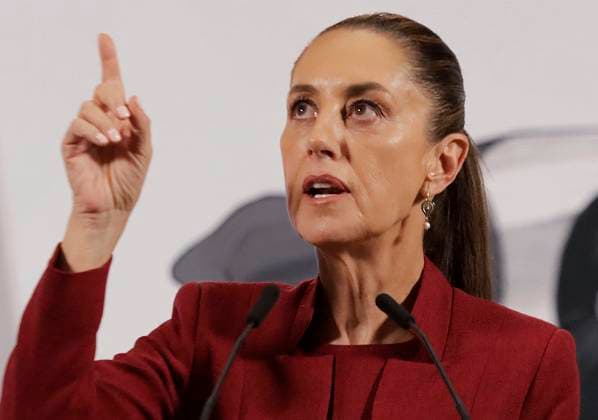 Claudia Sheinbaum, President Of Mexico, Will Announce A Program To Strengthen The Economy In Response To Donald Trump s Tariffs Claudia Sheinbaum, President of Mexico, holds a press conference at the National Palace in Mexico City, Mexico, where she mentions that she announces a program to strengthen the economy in response to the tariffs imposed by Donald Trump, which go into effect on April 2, 2025. Mexico City Mexico City Mexico  Copyright: xGerardoxVieyrax originalFilename: vieyra-notitle250402_nplV2.jpg