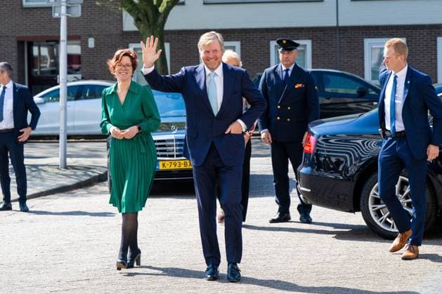 Entertainment Themen der Woche KW14 Entertainment Bilder des Tages UTRECHT, The Netherlands, 2025-04-03 13:07:20 UTRECHT, 03-04-2025, Al Amal King Willem Alexander during a working visit to the Al Amal Foundation in Utrecht. This organization was one of the winners of an Appeltje van Oranje in 2024 PHOTO: NLBeeld Patrick van Emst Credit: NL Beeld Patrick van Emst  Copyright: xx x
