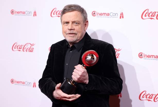 April 3, 2025, Las Vegas, Nevada, USA: MARK HAMILL on the red carpet of the Big Screen Achievement Awards at the 2025 CinemaCon at Caesar s Palace in Las Vegas, Nevada. Las Vegas USA - ZUMAg247 20250403_znp_g247_023 Copyright: xGagexSkidmorex