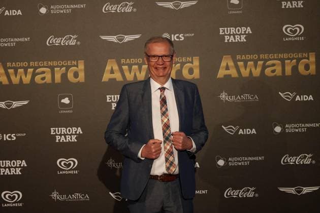 Rust, Germany 04 April 2025 Radio Regenbogen Award 2025 at Europa Park Rust In the picture Günther Jauch Guenther Jauch Europa Park Baden Württemberg Copyright: xFotostandx xHettichx
