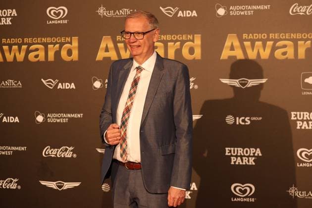 Rust, Germany 04 April 2025 Radio Regenbogen Award 2025 at Europa Park Rust In the picture Günther Jauch Guenther Jauch Europa Park Baden Württemberg Copyright: xFotostandx xHettichx