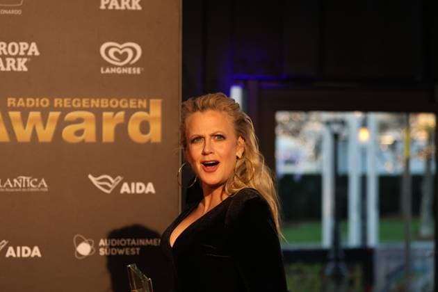 Rust, Germany 04 April 2025 Radio Regenbogen Award 2025 at Europa Park Rust In the picture Barbara Schöneberger Barbara Schoeneberger Europa Park Baden Württemberg Copyright: xFotostandx xHettichx