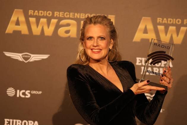 Rust, Germany 04 April 2025 Radio Regenbogen Award 2025 at Europa Park Rust In the picture Barbara Schöneberger Barbara Schoeneberger Europa Park Baden Württemberg Copyright: xFotostandx xHettichx
