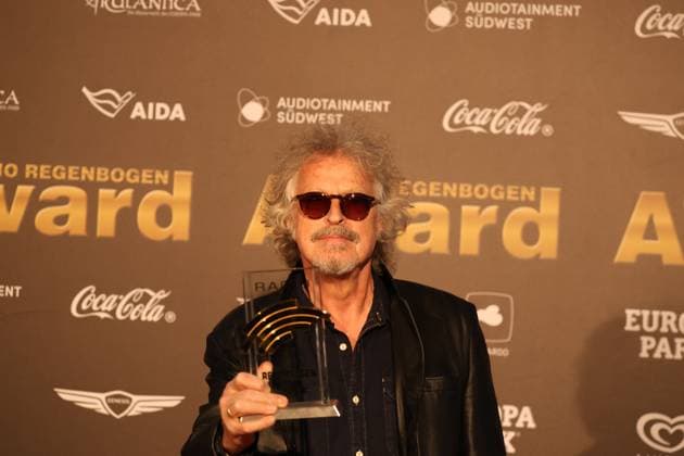 Rust, Germany 04 April 2025 Radio Regenbogen Award 2025 at Europa Park Rust In the picture Wolfgang Niedecken Europa Park Baden Württemberg Copyright: xFotostandx xHettichx