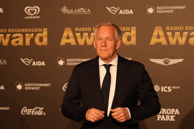 Rust, Germany 04 April 2025 Radio Regenbogen Award 2025 at Europa Park Rust In the picture Johannes B Kerner Europa Park Baden Württemberg Copyright: xFotostandx xHettichx