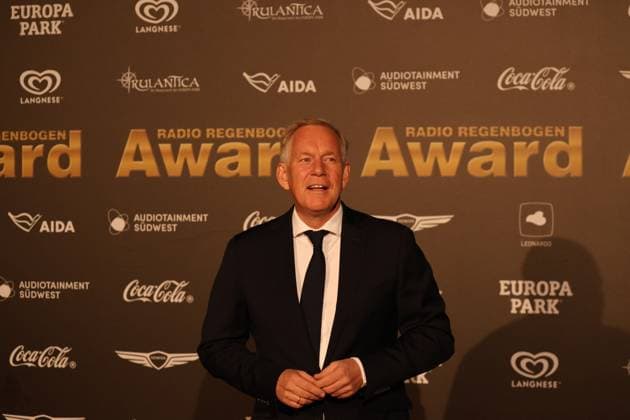 Rust, Germany 04 April 2025 Radio Regenbogen Award 2025 at Europa Park Rust In the picture Johannes B Kerner Europa Park Baden Württemberg Copyright: xFotostandx xHettichx