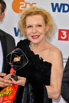Sunnyi Melles Die Zweiflers Award winner as a guest at the 61 Grimme Award ceremony on 04 04 2025 in Marl NRW Germany