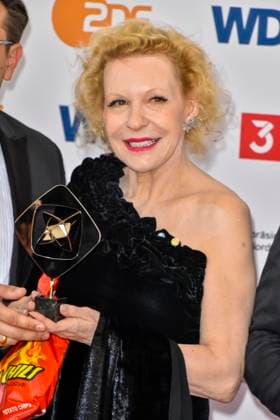 Sunnyi Melles Die Zweiflers Award winner as a guest at the 61 Grimme Award ceremony on 04 04 2025 in Marl NRW Germany