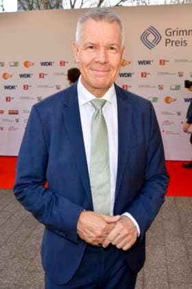 Peter Kloeppel RTL presenter as guest at the award ceremony of the 61 Grimme Prize on 04 04 2025 in Marl NRW Germany