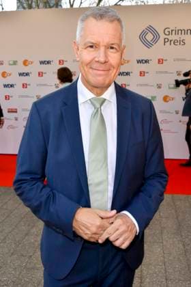 Peter Kloeppel RTL presenter as guest at the award ceremony of the 61 Grimme Prize on 04 04 2025 in Marl NRW Germany