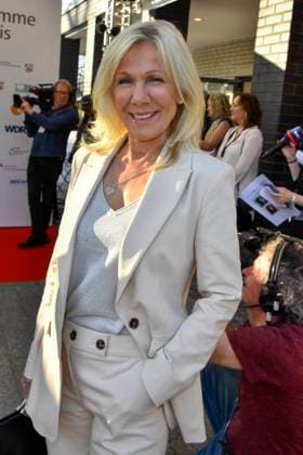 Ulrike von der Groeben RTL presenter as guest at the 61 Grimme Award ceremony on 04 04 2025 in Marl NRW Germany