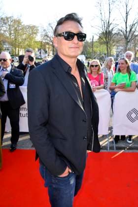 Oliver Masucci Herrhausen, Der Herr des Geldes mit Sonnenbrille as a guest at the 61 Grimme Award ceremony on 04 04 2025 in Marl NRW Germany
