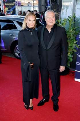Franziska van Almsick with partner Jürgen B Harder at the presentation of the 25 Radio Regenbogen Award 2025 in the Europa Park Arena Rust, 04 04 2025 Foto:xS.xGabschx xFuturexImagex regenbogen_5407
