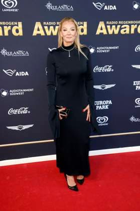 Franziska van Almsick at the presentation of the 25 Radio Regenbogen Award 2025 in the Europa Park Arena Rust, 04 04 2025 Foto:xS.xGabschx xFuturexImagex regenbogen_5413