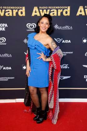 Jessica Wahls at the presentation of the 25 Radio Regenbogen Award 2025 in the Europa Park Arena Rust, 04 04 2025 Foto:xS.xGabschx xFuturexImagex regenbogen_5425
