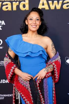 Jessica Wahls at the presentation of the 25 Radio Regenbogen Award 2025 in the Europa Park Arena Rust, 04 04 2025 Foto:xS.xGabschx xFuturexImagex regenbogen_5426