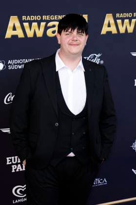Isaak Guderian at the presentation of the 25 Radio Regenbogen Award 2025 in the Europa Park Arena Rust, 04 04 2025 Foto:xS.xGabschx xFuturexImagex regenbogen_5433
