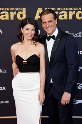 Katja Mack and Thomas Mack at the presentation of the 25 Radio Regenbogen Award 2025 in the Europa Park Arena Rust, 04 04 2025 Foto:xS.xGabschx xFuturexImagex regenbogen_5450