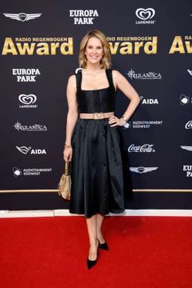 Monica Ivancan at the presentation of the 25 Radio Regenbogen Award 2025 in the Europa Park Arena Rust, 04 04 2025 Foto:xS.xGabschx xFuturexImagex regenbogen_5479