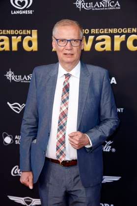 Günther Jauch at the presentation of the 25 Radio Regenbogen Award 2025 in the Europa Park Arena Rust, 04 04 2025 Foto:xS.xGabschx xFuturexImagex regenbogen_5487