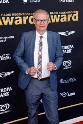 Günther Jauch at the presentation of the 25 Radio Regenbogen Award 2025 in the Europa Park Arena Rust, 04 04 2025 Foto:xS.xGabschx xFuturexImagex regenbogen_5488