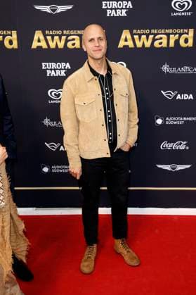Milow at the presentation of the 25 Radio Regenbogen Award 2025 in the Europa Park Arena Rust, 04 04 2025 Foto:xS.xGabschx xFuturexImagex regenbogen_5490