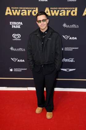 Nico Santos at the presentation of the 25 Radio Regenbogen Award 2025 in the Europa Park Arena Rust, 04 04 2025 Foto:xS.xGabschx xFuturexImagex regenbogen_5503