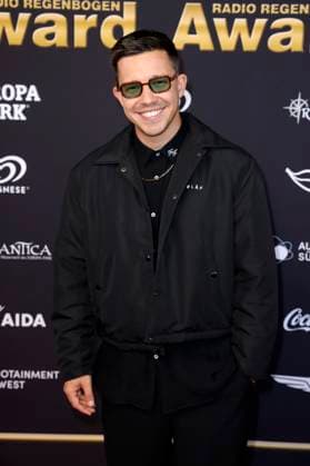 Nico Santos at the presentation of the 25 Radio Regenbogen Award 2025 in the Europa Park Arena Rust, 04 04 2025 Foto:xS.xGabschx xFuturexImagex regenbogen_5506