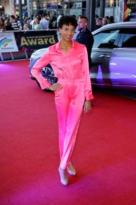 Malaika Mihambo at the presentation of the 25 Radio Regenbogen Award 2025 in the Europa Park Arena Rust, 04 04 2025 Foto:xS.xGabschx xFuturexImagex regenbogen_5507