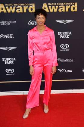 Malaika Mihambo at the presentation of the 25 Radio Regenbogen Award 2025 in the Europa Park Arena Rust, 04 04 2025 Foto:xS.xGabschx xFuturexImagex regenbogen_5510