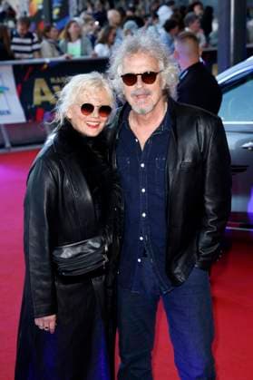 Wolfgang Niedecken with his wife Tina Golemiewski at the presentation of the 25 Radio Regenbogen Award 2025 in the Europa Park Arena Rust, 04 04 2025 Foto:xS.xGabschx xFuturexImagex regenbogen_5515