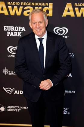 Johannes B Kerner at the presentation of the 25 Radio Regenbogen Award 2025 in the Europa Park Arena Rust, 04 04 2025 Foto:xS.xGabschx xFuturexImagex regenbogen_5551