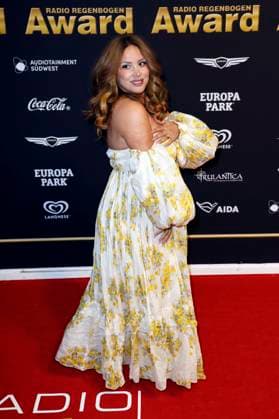 Enissa Amani at the presentation of the 25 Radio Regenbogen Award 2025 in the Europa Park Arena Rust, 04 04 2025 Foto:xS.xGabschx xFuturexImagex regenbogen_5555